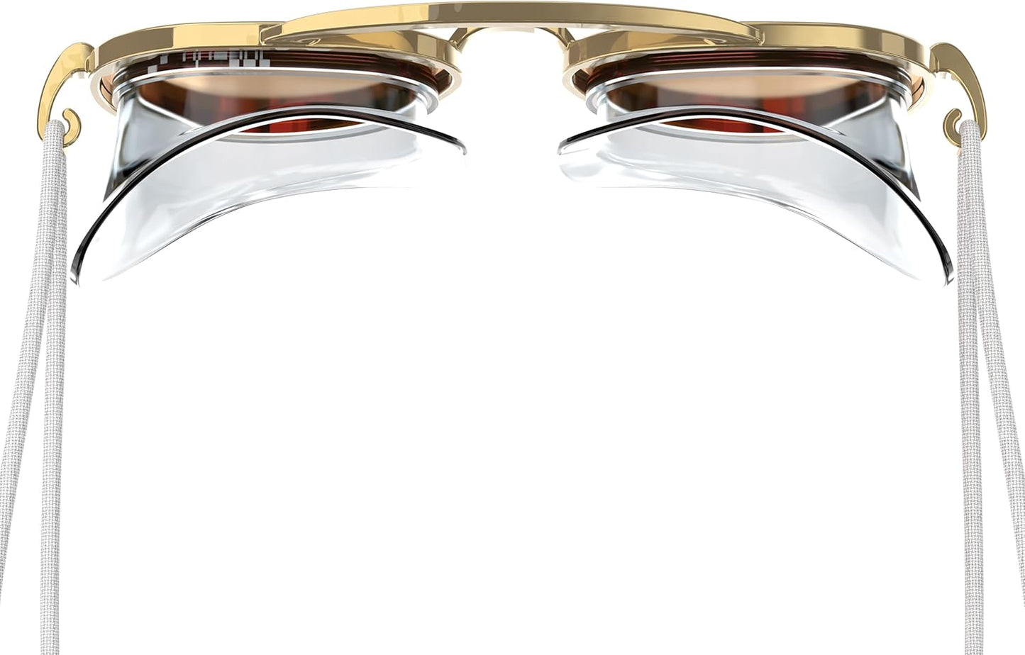 Gold Aviator Swim Goggles