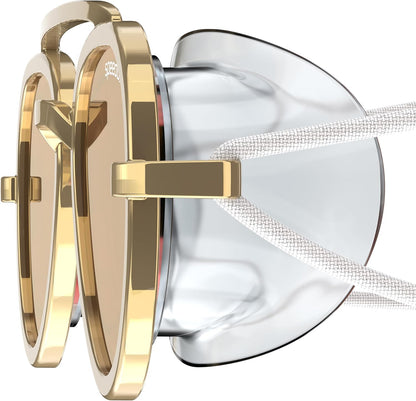 Gold Aviator Swim Goggles