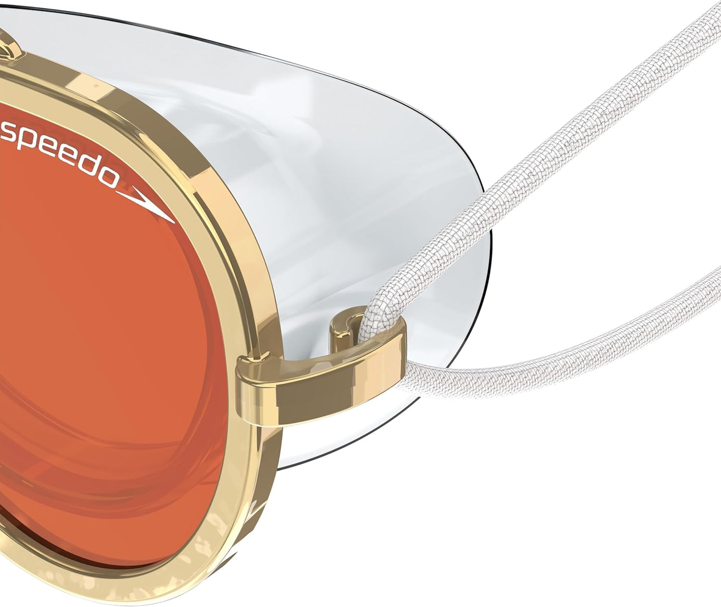 Gold Aviator Swim Goggles